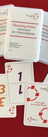 neue Planning Poker Karten von it-agile
