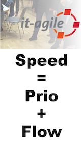Speed = Prio + Flow